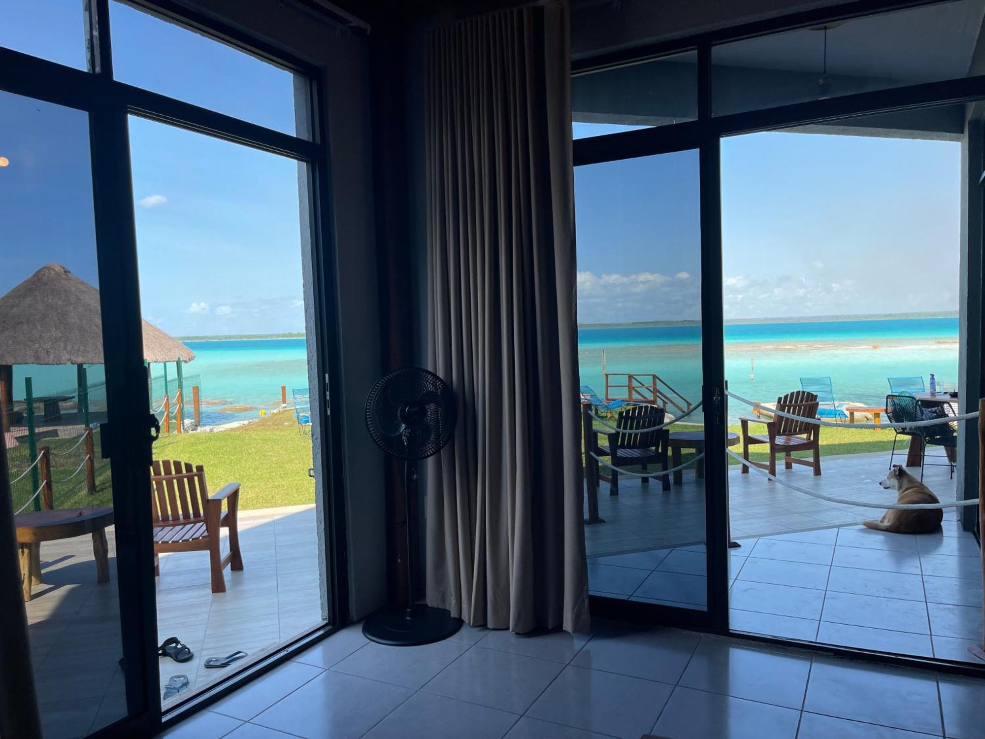 Blue Caribe Bacalar Front Lagoon Exterior foto