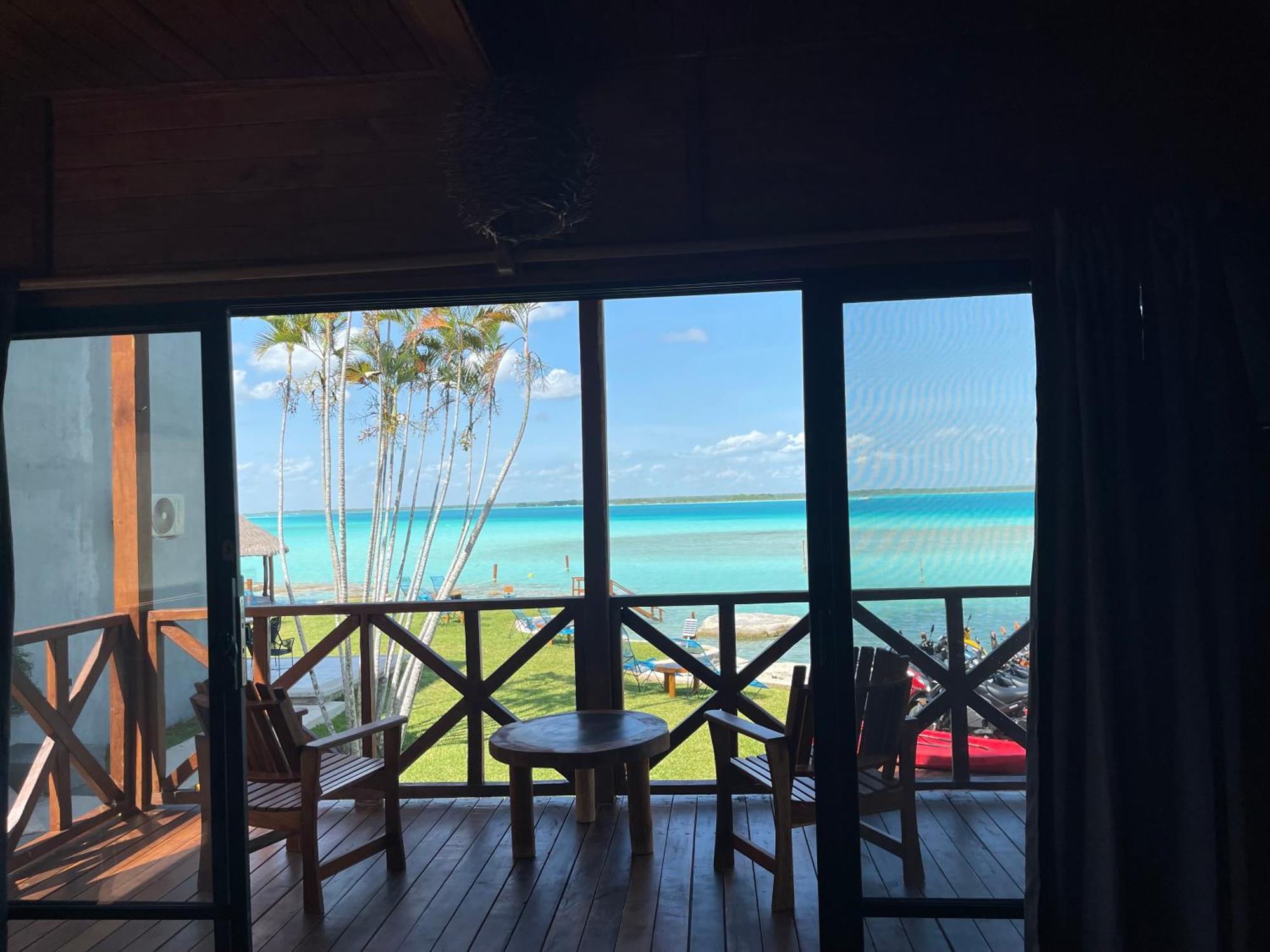 Blue Caribe Bacalar Front Lagoon Exterior foto