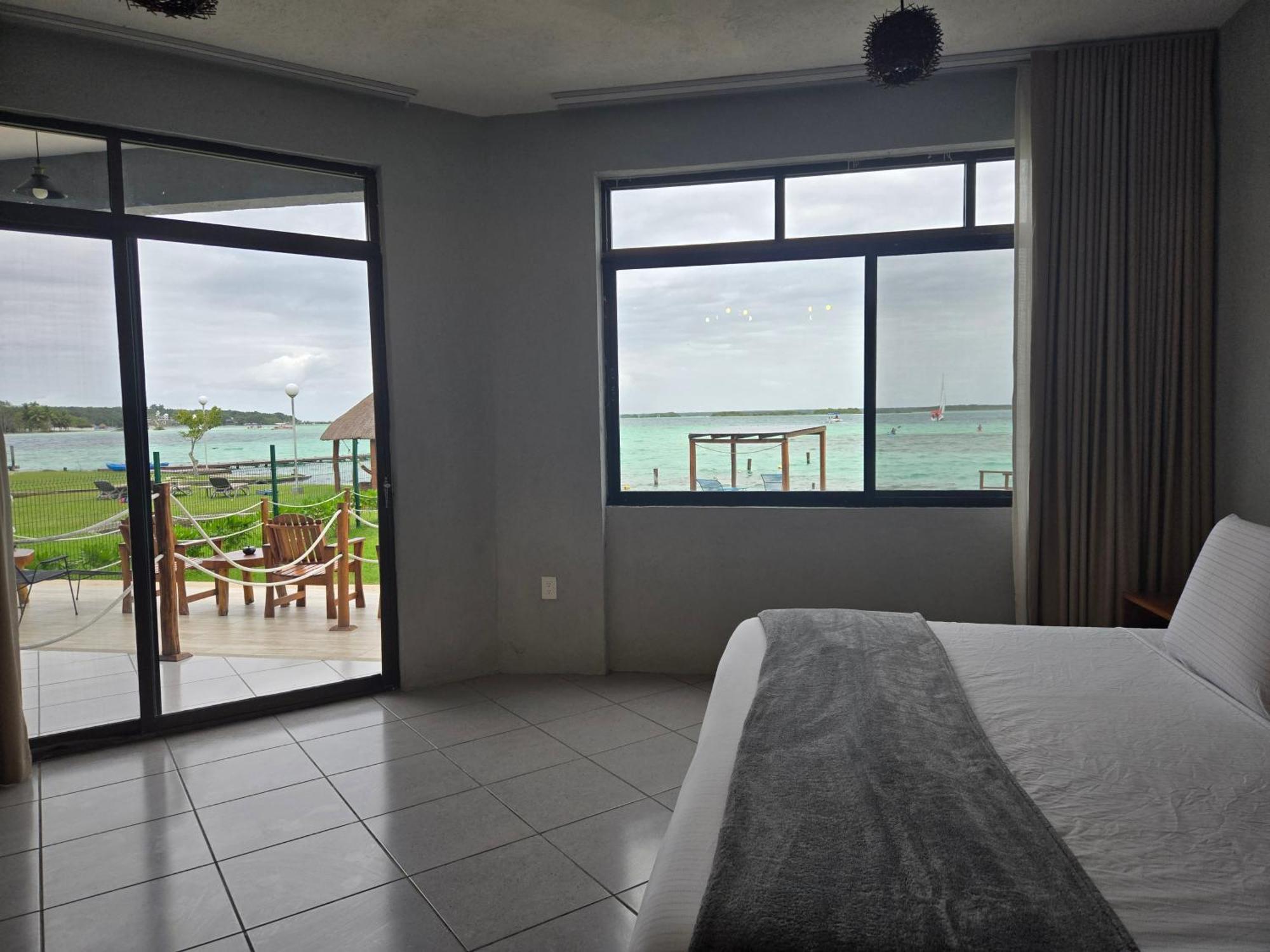 Blue Caribe Bacalar Front Lagoon Exterior foto