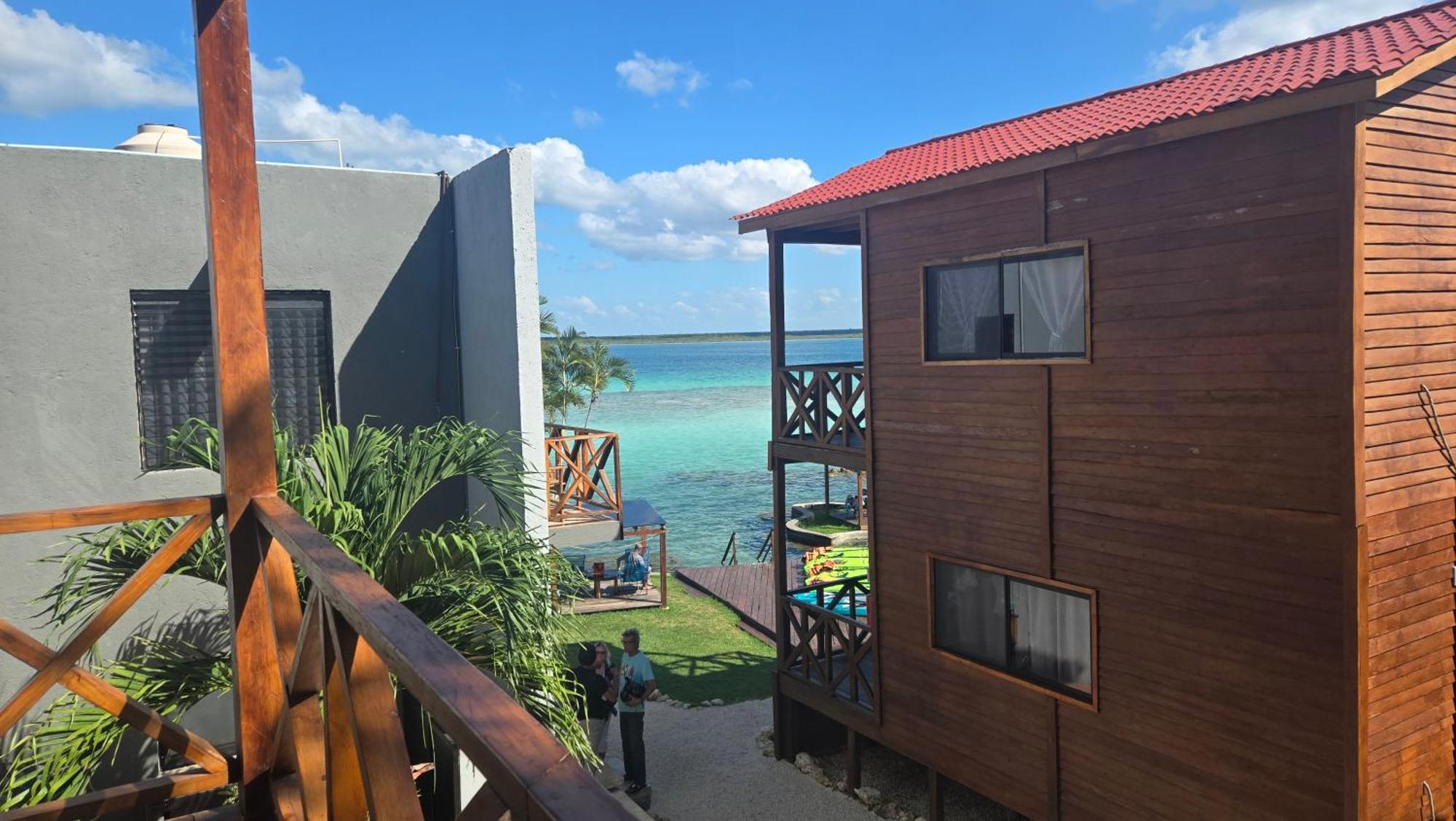 Blue Caribe Bacalar Front Lagoon Exterior foto