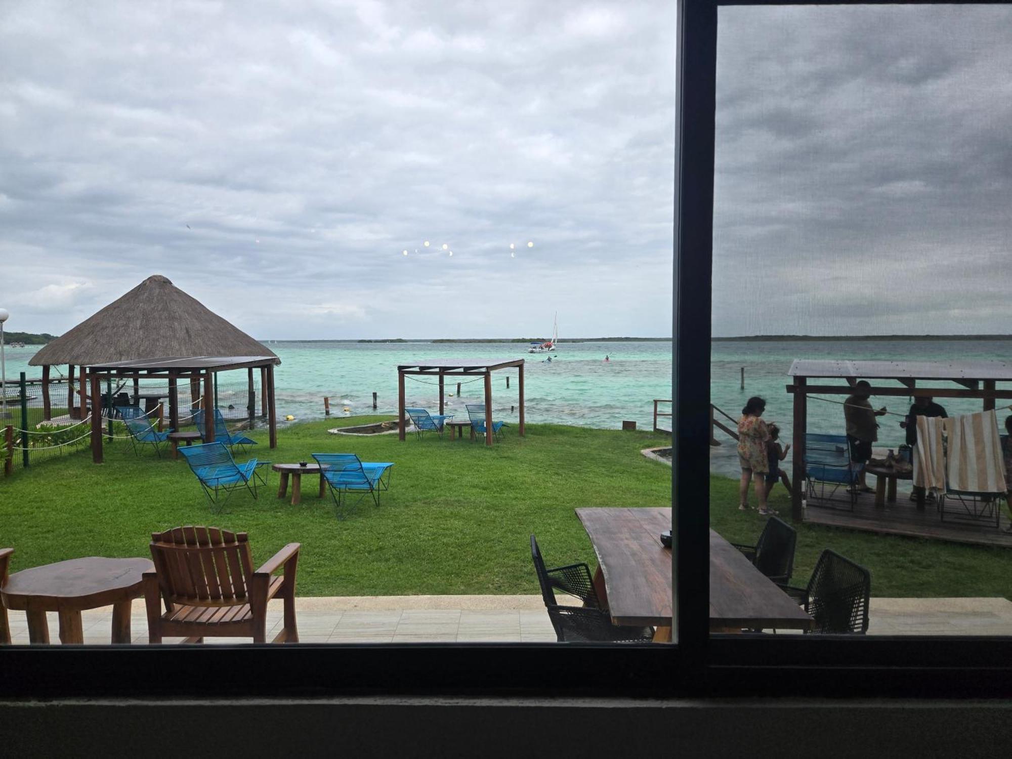 Blue Caribe Bacalar Front Lagoon Exterior foto